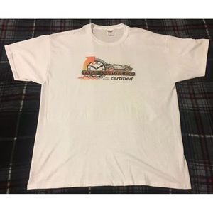 Back to the Future Retro Doc Brown T-shirt XL